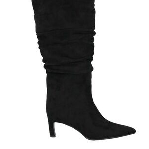 Time and Tru Black Heeled Boots
